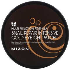 Mizon, Інтенсивний золотий патч для очей Snail Repair, 60 патчів