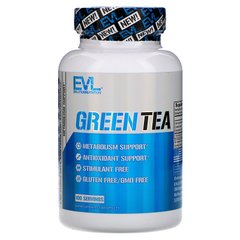 EVLution Nutrition, Экстракт листьев зеленого чая, 100 капсул купить в Киеве и Украине