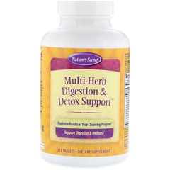 Рослинний засіб для травлення і очищення Nature's Secret (Multi Herb Digestion and Detox Support) 275 таблеток