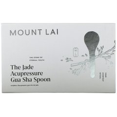 Mount Lai, Ложка Jade Acupressure Gua Sha Spoon, 1 инструмент купить в Киеве и Украине