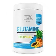 Глютамин со вкусом тропических фруктов Bodyperson Labs (Glutamine) 500 г купить в Киеве и Украине