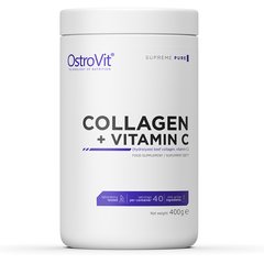 Колаген + вітамін С OstroVit (Collagen + Vitamin C) 400 г