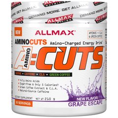 Амінокислоти ALLMAX Nutrition (ACUTS Amino-Charged Energy Drink) 210 г зі смаком винограду
