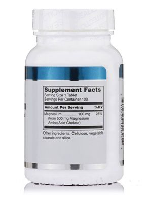 Хелатний магній Douglas Laboratories (Chelated Magnesium) 100 таблеток