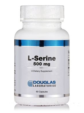 Cерин Douglas Laboratories (L-Serine) 500 мг 60 капсул купить в Киеве и Украине