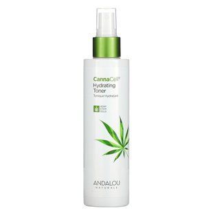 Andalou Naturals, CannaCell, увлажняющий тоник, 6,7 жидких унций (200 мл) купить в Киеве и Украине
