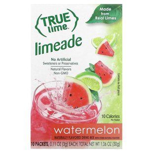 True Citrus, True Lime, Limeade, Watermelon , 10 Packets, 0.11 oz (3 g) Each купить в Киеве и Украине