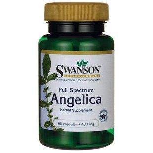 Full Spectrum Angelica Root, Swanson, 400 mg, 60 capsules