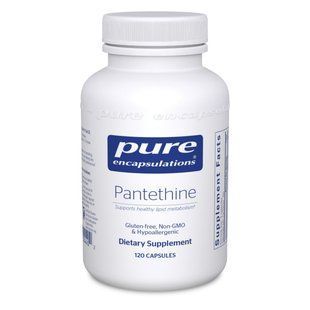 Пантетин Pure Encapsulations (Pantethine) 250 мг 120 капсул купить в Киеве и Украине