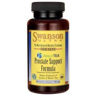 Формула для поддержки простати Swanson (AssuriTEA Prostate Support Formula) 500 мг 60 капсул купить в Киеве и Украине