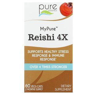 Рейши 4X Pure Essence (Reishi) 60 капсул
