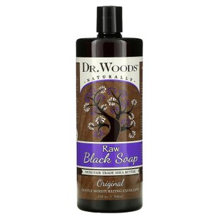 Черное мыло Dr. Woods (Raw Black Soap) 946 мл купить в Киеве и Украине