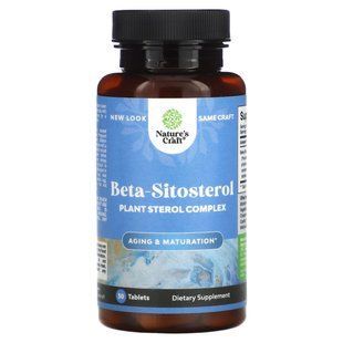 Nature's Craft, Beta-Sitosterol, 30 Tablets купить в Киеве и Украине