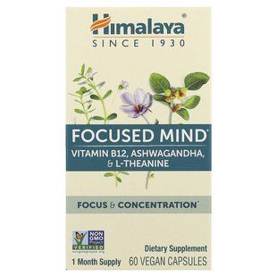 Himalaya Focused Mind Complex 60 Vegan Capsules