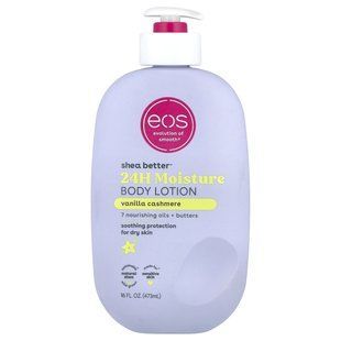 EOS, Shea Better&trade;, 24H Moisture Body Lotion, Vanilla Cashmere , 16 fl oz (473 ml)