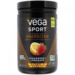 Спорт, премиум енергизатор, клубничный лимонад, Vega, 455 г купить в Киеве и Украине