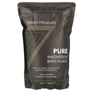 Seven Minerals, Pure Magnesium Bath Flakes, 3 lb (1.36 kg) купить в Киеве и Украине