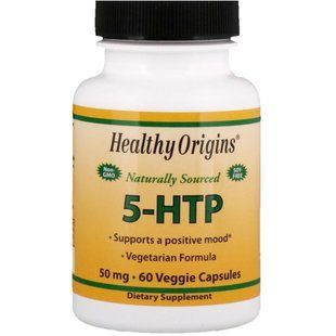 5-HTP Healthy Origins (5-hydroxytryptophan) 50 mg 60 capsules