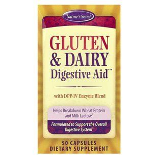 Nature's Secret, Gluten & Dairy Digestive Aid&trade;, 50 капсул