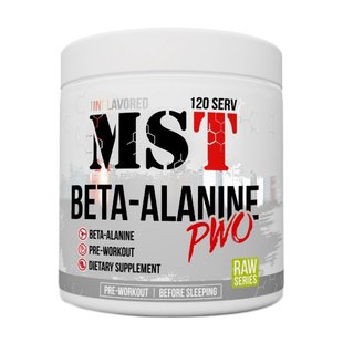 Beta-Alanine MST 300 g unflavored купить в Киеве и Украине