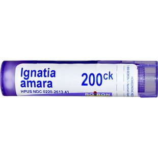 Игнация амара 200CK Boiron (Single Remedies Ignatia Amara 200 CK) прибл. 80 гранул купить в Киеве и Украине