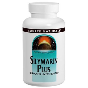 Силимарин плюс (расторопша), Silymarin Plus, Source Naturals, 30 таблеток купить в Киеве и Украине