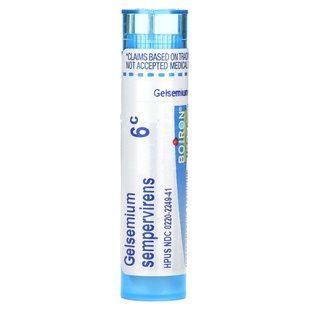 Гельземій вічнозелений 6C, Boiron, Single Remedies, прибл 80 гранул