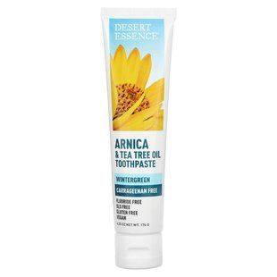 Зубная паста с маслом арники и чайного дерева, Wintergreen, Desert Essence, 6,25 унции (176 г) купить в Киеве и Украине