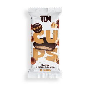 TOM peanut butter, Цукерки з пастою фундука чорний шоколад, 38 g купить в Киеве и Украине