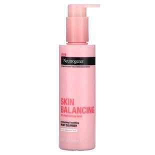 Balancing the skin, cleansing product with milk