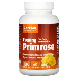 Масло примулы вечерней Jarrow Formulas (Evening Primrose) 1300 мг 60 капсул купить в Киеве и Украине