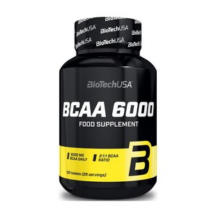 BCAA 6000 BioTech 100 tabs купить в Киеве и Украине