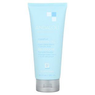 Andalou Naturals, Grapefruit Shower Gel, Clarifying, 8.5 fl oz (251 ml) купить в Киеве и Украине