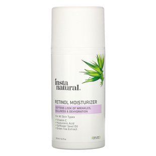 Moisturizing Agent with Retinol 3, InstaNatural, 4 fl oz (100 ml)