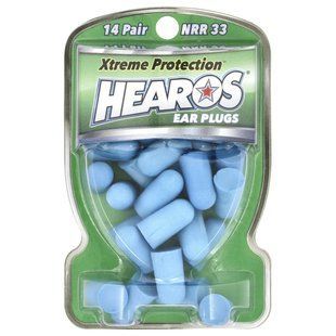 Hearos, Xtreme Protection&trade; Ear Plugs, Blue, NRR 33, 14 Pairs купить в Киеве и Украине