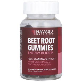 Havasu Nutrition, Beet Root Gummies, Mixed Berry, 30 Gummies купить в Киеве и Украине