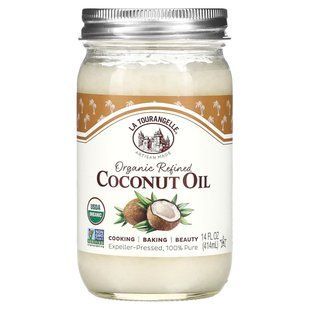 La Tourangelle, Organic Refined Coconut Oil, 14 fl oz (414 ml) купить в Киеве и Украине