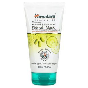 Exfoliating mask with almond and cucumber, for all skin types, Himalaya, 5.07 fluid ounces (150 ml).