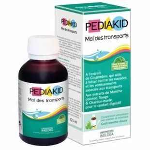 Средство против укачивания сироп для детей Pediakid (Travel Sickness) 125 мл купить в Киеве и Украине