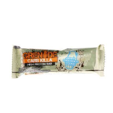 Протеиновые батончики со вкусом печенья с белым шоколадом Grenade (Carb Killa) 12 батончиков по 60 г каждый купить в Киеве и Украине
