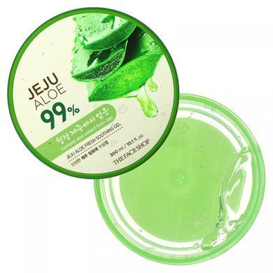 The Face Shop, Освежающий успокаивающий гель с алоэ Чеджу, 10,1 жидких унций (300 мл) купить в Киеве и Украине
