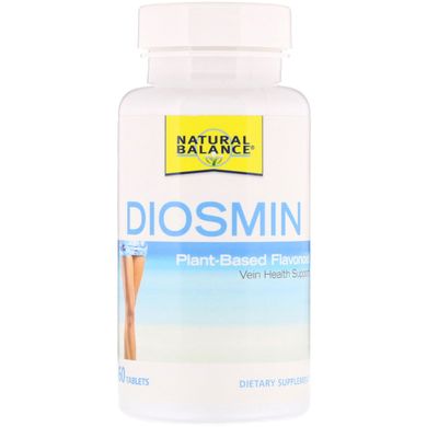 Natural Balance, Diosmin, Vascular System Support, 60 Tablets