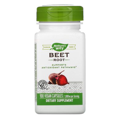 Буряк Nature's Way (Beet Root) 1000 мг 100 капсул