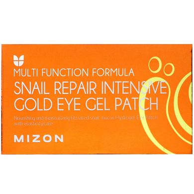 Mizon, Интенсивный золотой гелевый патч для глаз Snail Repair, 60 патчей купить в Киеве и Украине