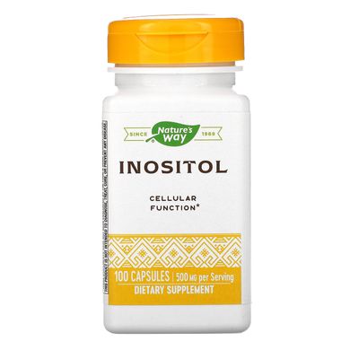 Інозитол Nature's Way (Inositol) 500 мг 100 капсул