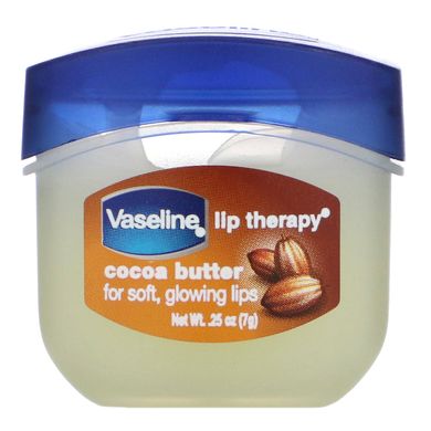 Вазелін для лікування губ какао-масло Vaseline (Lip Therapy Cocoa Butter) 7 г