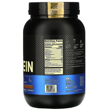 Протеїн 100% -ний казеїн «Золотий стандарт», шоколад і Арахісова олія, Optimum Nutrition, 2 фунта (909 г)