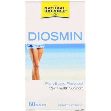 Natural Balance, Diosmin, Vascular System Support, 60 Tablets