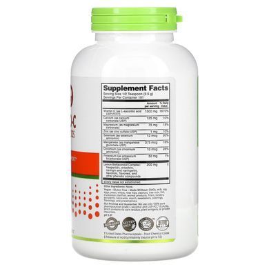 NutriBiotic, Immunity, аскорбат Bio-C, вітамін C з біофлавоноїдами й мікроелементами, 454 г (16 унцій)
