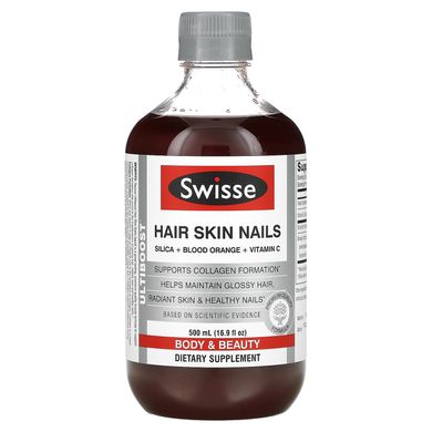 Рідкий засіб для волосся шкіри та нігтів Swisse (Hair Skin Nails Liquid) 500 мл